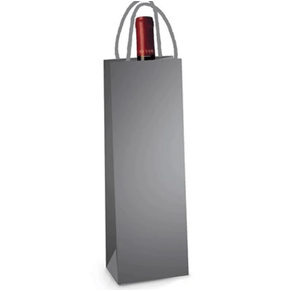 SACOLA LAM PRATA METAL FOSCO GARRAFA 35 X 13 X 8 01 UN SACOLA LAM PRATA METAL FOSCO GARRAFA 35 X 13 X 8 01 UN